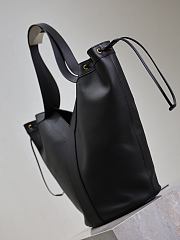 YSL Y Large Hobo in Leather Black - 35x25x15cm - 4