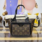 LV Ski Neverfull Bandoulière Inside Out BB Monogram Shearling Canvas and Shearling M26315 - 26.5x16.5x11cm - 2