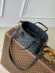 LV Neverfull Bandoulière Inside Out BB Tote Bag Monogram Eclipse M15210 - 26.5x16.5x11cm - 6