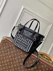 LV Neverfull Bandoulière Inside Out BB Tote Bag Monogram Eclipse M15210 - 26.5x16.5x11cm - 4