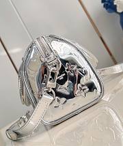 LV Speedy Bandoulière 20 Silver Monogram Embossed Canvas M11987 - 20.5x13.5x12cm - 6