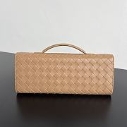 Bottega Veneta Andiamo Clutch Pale Brown- 31x13x3cm - 5
