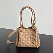 Bottega Veneta Small Parachute Pale Brown Bag - 21x17x16.5cm - 1