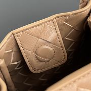 Bottega Veneta Small Parachute Pale Brown Bag - 21x17x16.5cm - 2