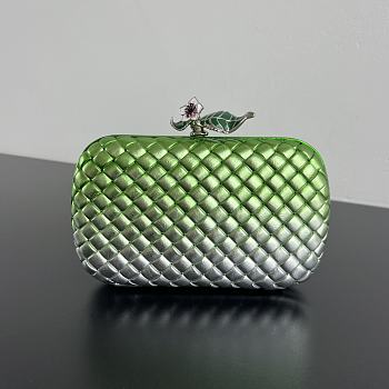 Bottega Veneta Knot Fresh Mint/Silver - 19x11.5x5cm