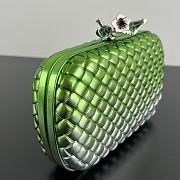 Bottega Veneta Knot Fresh Mint/Silver - 19x11.5x5cm - 3