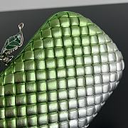 Bottega Veneta Knot Fresh Mint/Silver - 19x11.5x5cm - 2
