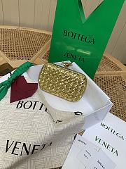 Bottega Veneta Knot Minaudiere Clutch Gold - 19x11.5x5cm - 1