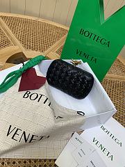 Bottega Veneta Knot Minaudiere Clutch Black - 19x11.5x5cm - 1