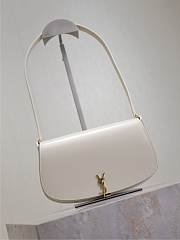 YSL Mini Voltaire In Box Saint Laurent White - 21x11x4.5cm - 6