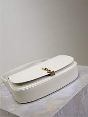 YSL Mini Voltaire In Box Saint Laurent White - 21x11x4.5cm - 4