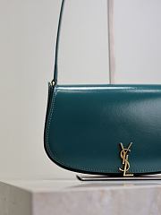 YSL Mini Voltaire In Box Saint Laurent Green - 21x11x4.5cm - 6