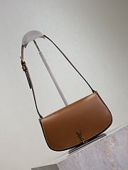 YSL Mini Voltaire In Box Saint Laurent Brown - 21x11x4.5cm - 3