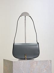 YSL Mini Voltaire In Box Saint Laurent Gray - 21x11x4.5cm - 4