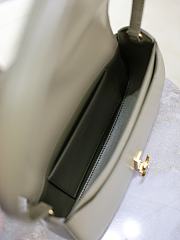 YSL Mini Voltaire In Box Saint Laurent Strong Moss - 21x11x4.5cm - 5