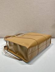 Prada Large Leather Tote Bag Brown 1BG460 - 39x31x10cm - 2