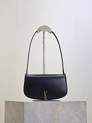 YSL Mini Voltaire In Box Saint Laurent Navy - 21x11x4.5cm - 1