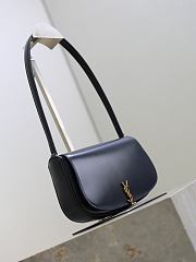 YSL Mini Voltaire In Box Saint Laurent Navy - 21x11x4.5cm - 4