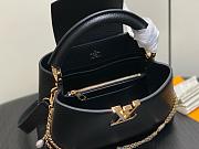 LV Capucines BB Taurillon Leather Black M25862 - 27x17.3x9cm - 5
