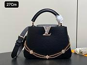 LV Capucines BB Taurillon Leather Black M25862 - 27x17.3x9cm - 4