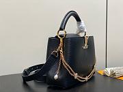 LV Capucines BB Taurillon Leather Black M25862 - 27x17.3x9cm - 2