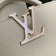 LV Capucines BB Taurillon Leather Sable/Quartz M25461 - 27x17.3x9cm - 3