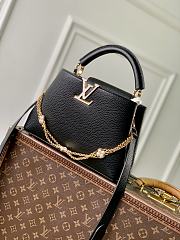 LV Capucines BB Taurillon Leather Black M25862 - 27x17.3x9cm - 1