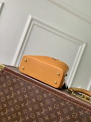 LV Capucines Mini Taurillon Leather Orange M23703 - 21x13.6x8cm - 3