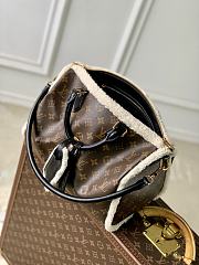 LV Ski Speedy Soft 30 Teddy Monogram Shearling M26326 - 30x21x17cm - 5