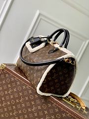 LV Ski Speedy Soft 30 Teddy Monogram Shearling M26326 - 30x21x17cm - 3