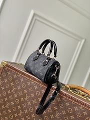 LV Nano Speedy Monogram Eclipse M26573 - 16x10x7.5cm - 6