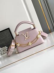 LV Capucines East-West Mini Misty Lilac M25476 - 22x12x8cm - 1
