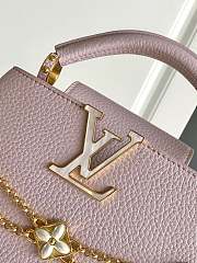 LV Capucines East-West Mini Misty Lilac M25476 - 22x12x8cm - 3