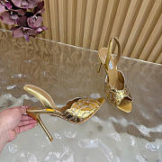 Aquazzura Ce Soir Sandal 105 Gold - 2