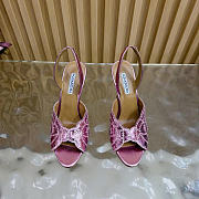 Aquazzura Ce Soir Sandal 105 Pink - 4