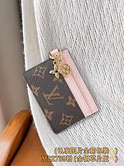 LV Charms Card Holder M82739 - 10.2x7.3x0.3cm - 3
