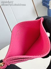 LV Charms Card Holder Hot Pink - 10.2x7.3x0.3cm - 4