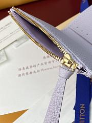 LV Victorine Wallet Monogram Empreinte Leather Light Purple - 12x9.5x2.5cm - 4