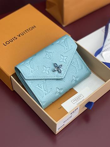 LV Victorine Wallet Monogram Empreinte Leather M12746 - 12x9.5x2.5cm