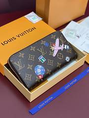 LV Zippy Wallet Monogram Snowy Pearl M26256 - 19.5x10.5x2.5cm - 1