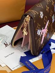 LV Zippy Wallet Monogram Snowy Pearl M26256 - 19.5x10.5x2.5cm - 3