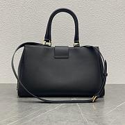 Celine Medium Appoline Trio Bag in Black - 37.5x22x16cm - 2