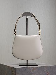 YSL Mini Voltaire Top Handle Bag In Box Saint Laurent White - 21x17.5x8cm - 5