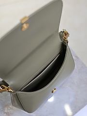 YSL Mini Voltaire Top Handle Bag In Box Saint Laurent Green - 21x17.5x8cm - 2