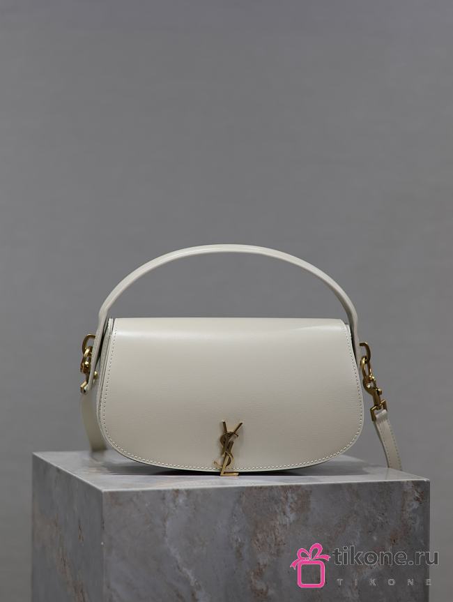 YSL Voltaire In Box Saint Laurent White - 24x15x5cm - 1