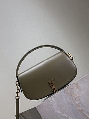 YSL Voltaire In Box Saint Laurent Khaki - 24x15x5cm - 4