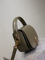 YSL Voltaire In Box Saint Laurent Khaki - 24x15x5cm - 2