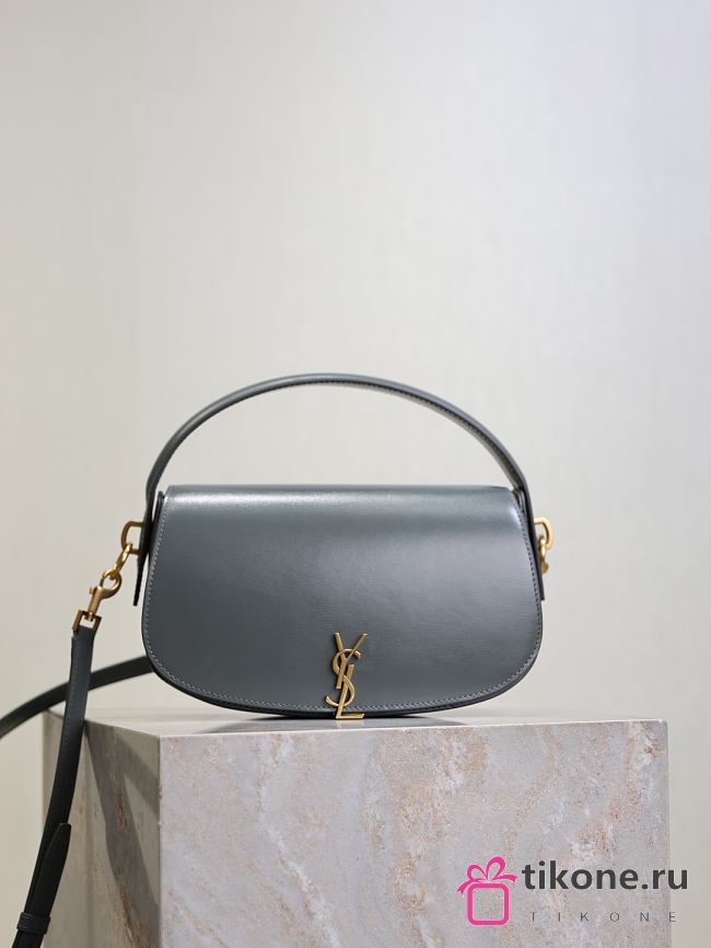 YSL Voltaire In Box Saint Laurent Gray - 24x15x5cm - 1