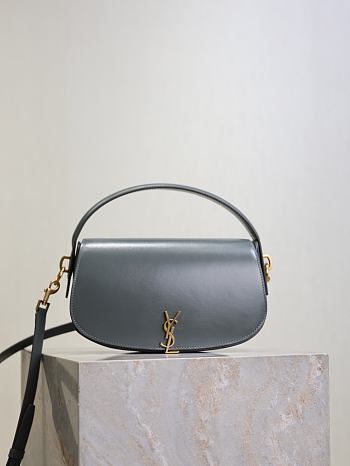 YSL Voltaire In Box Saint Laurent Gray - 24x15x5cm