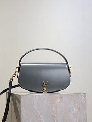 YSL Voltaire In Box Saint Laurent Gray - 24x15x5cm - 3